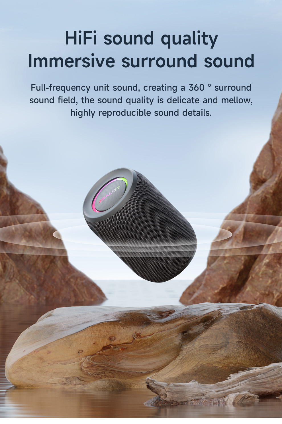 S Pro Portable Bluetooth Speaker Zealot