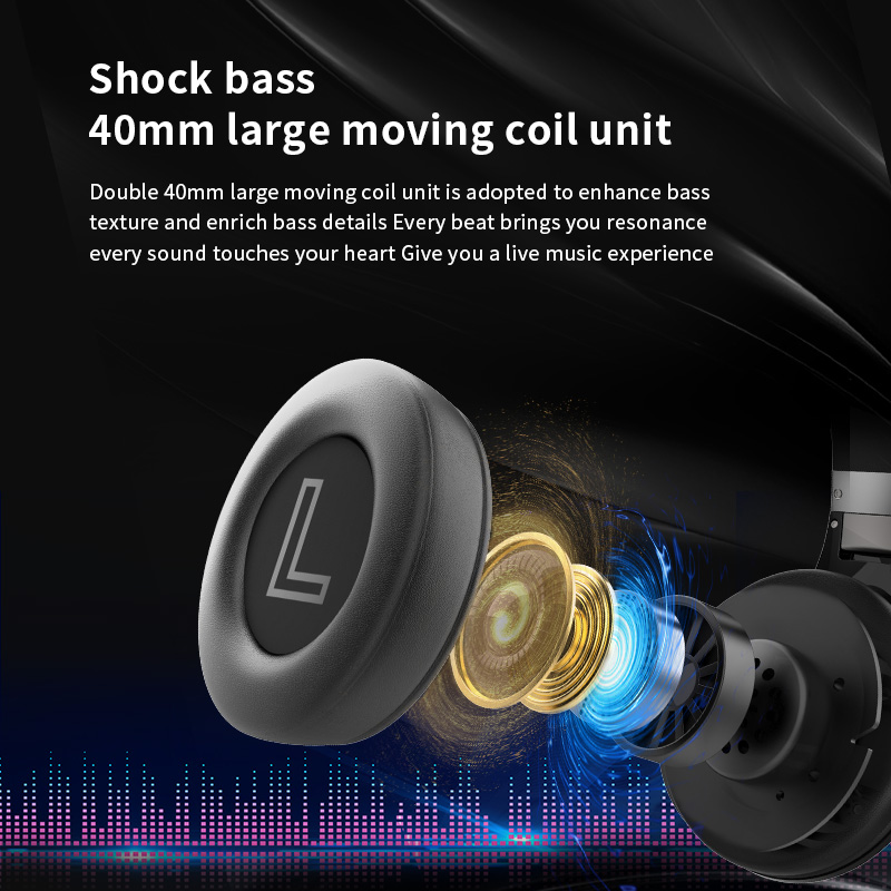 B21 Super Bass Wireless Bluetooth Headphone Stereo Touch Control ...